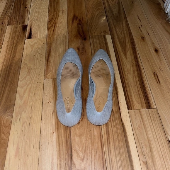 Grey Corsica Como pointed toe flats - Picture 3 of 4